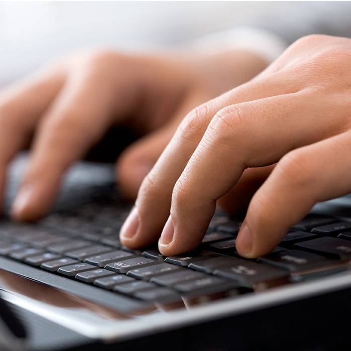 Servicetimer kan bruges til indtastning af tekster på din hjemmeside.